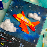 KIDS ART CAMP - FLYING UNDER THE NIGHT SKY (Saturday 21 December 2024 - 10.00 AM)