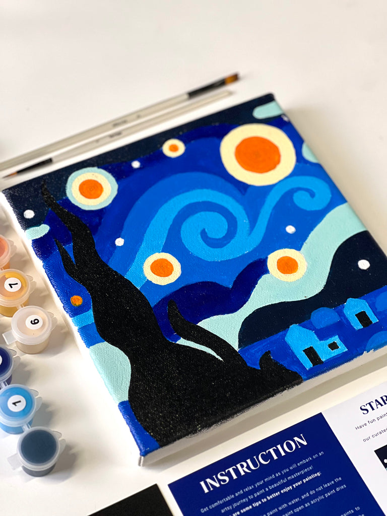 Paint By Number - Starry Night