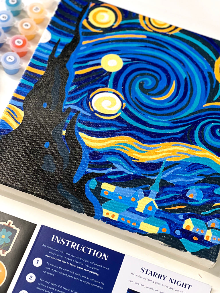 Paint By Number - Starry Night