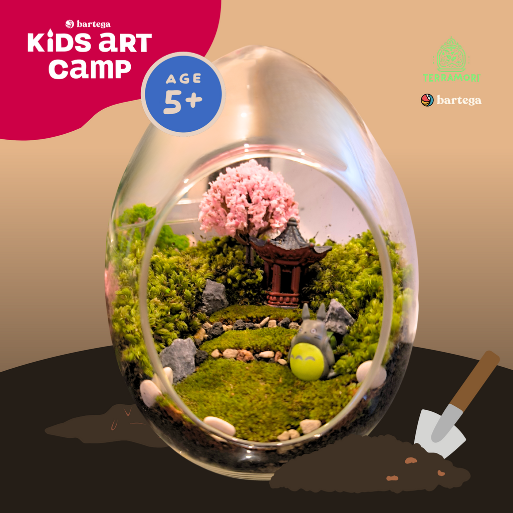 KIDS ART CAMP - GHIBLI FOREST TERRARIUM (Friday 20 December 2024 - 10.00 AM)