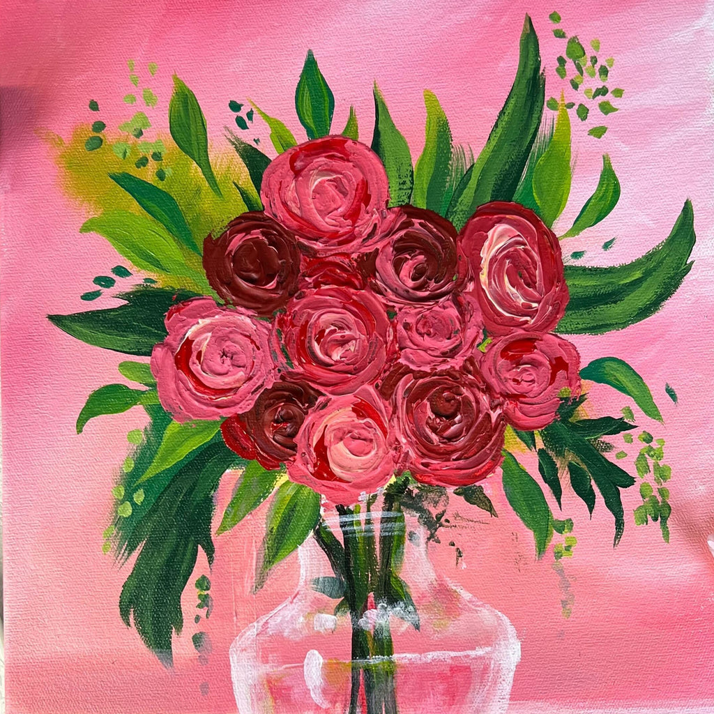 PINK FLOWER BOUQUET (Saturday 8 March 2025 - 2.00 PM)